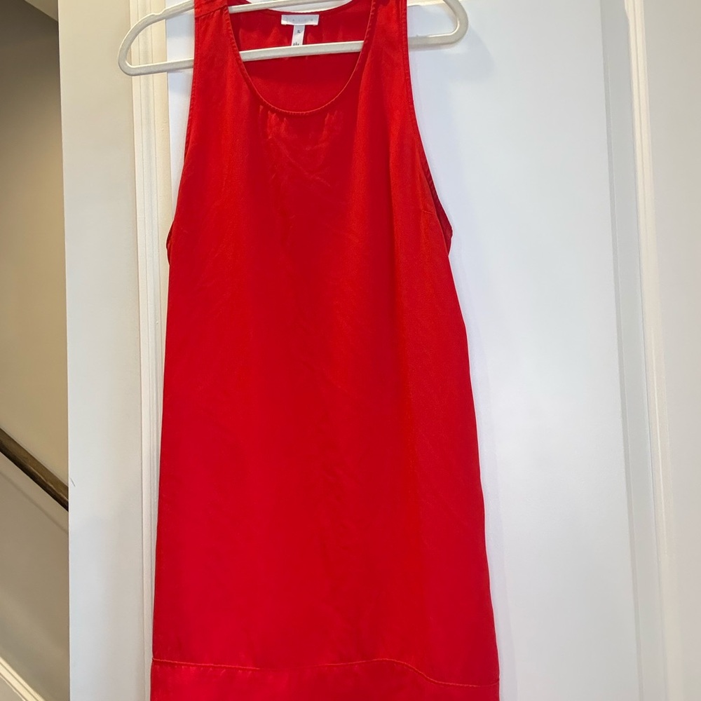 Leith Bold Red Sleeveless Dress
